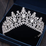 Luxury Rhinestone Bridal Tiaras Crown