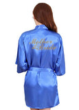 Bride of Mother Robe with Gold Letter