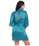 Bride of Mother Robe with Gold Letter