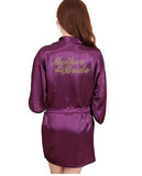 Bride of Mother Robe with Gold Letter