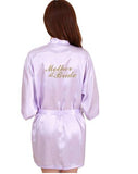 Bride of Mother Robe with Gold Letter