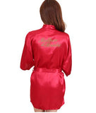 Bride of Mother Robe with Gold Letter