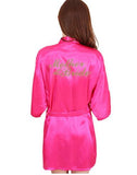 Bride of Mother Robe with Gold Letter