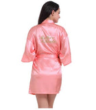 Bride of Mother Robe with Gold Letter