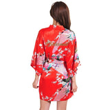 Pink Flower Bridesmaid Kimono