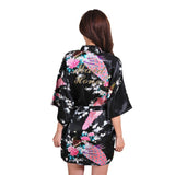 Pink Flower Bridesmaid Kimono
