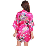 Pink Flower Bridesmaid Kimono