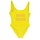 BRIDE SQUAD Golden Letter Swimsuit