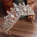 Luxury Rhinestone Bridal Tiaras Crown