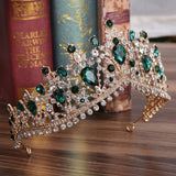 Luxury Rhinestone Bridal Tiaras Crown