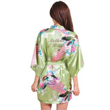 Mother of the Bride Silk Robe
