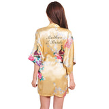 Mother of the Bride Silk Robe