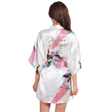 Mother of the Bride Silk Robe