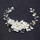 Flowers Leaf Wedding Hair Accessories