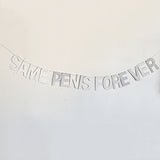 Letter Banner Bachelorette Party