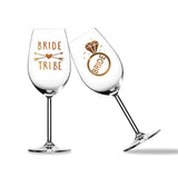 Team Bride Wine Glass