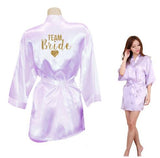 Black Team Bride Kimono