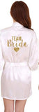Black Team Bride Kimono