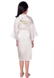 Bridesmaid of Baby Flower Girls Robe