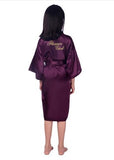 Bridesmaid of Baby Flower Girls Robe