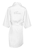 Satin Faux Silk Wedding Bride Robe