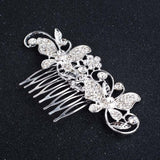 Rose Gold Color Wedding Hair Combs