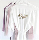 Bridal Robes Gold Glitter