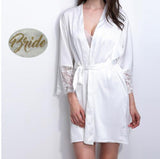 Bridal Robes Gold Glitter
