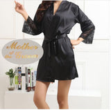 Bridal Robes Gold Glitter