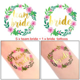 6pcs Wedding Engagement Bachelorette Party Decorations