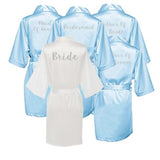 Light Blue and White Robe/Kimono