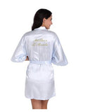 Light Blue and White Robe/Kimono