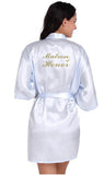 Light Blue and White Robe/Kimono