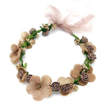 Flower Tiara Wedding Hair Accessories