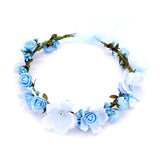 Flower Tiara Wedding Hair Accessories