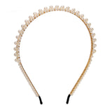 Dvacaman Pearl Hairbands for Wedding Women