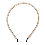 Dvacaman Pearl Hairbands for Wedding Women