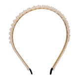 Dvacaman Pearl Hairbands for Wedding Women