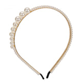 Dvacaman Pearl Hairbands for Wedding Women