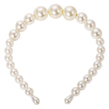 Dvacaman Pearl Hairbands for Wedding Women