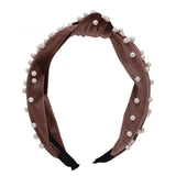 Dvacaman Pearl Hairbands for Wedding Women