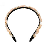 Dvacaman Pearl Hairbands for Wedding Women