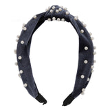 Dvacaman Pearl Hairbands for Wedding Women