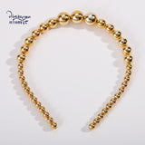 Dvacaman Pearl Hairbands for Wedding Women