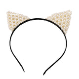 Dvacaman Pearl Hairbands for Wedding Women