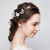 Crystal Bridal Crown Tiaras Light Gold