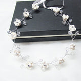 Crystal Bridal Crown Tiaras Light Gold