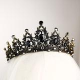 Baroque Luxury Handmade Rhinestone Bridal Crown