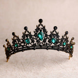 Baroque Luxury Handmade Rhinestone Bridal Crown