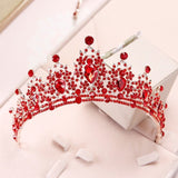 Baroque Luxury Handmade Rhinestone Bridal Crown